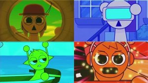 Спрунки Инкредибокс: Цветной Челлендж — Все Фазы в Тайлс Хоп под Музыкальный Бит