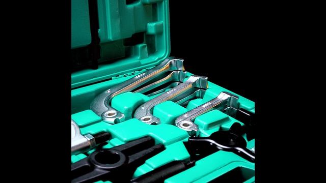 GARWIN 811536-10-2-105 Съёмник гидравлический универсальный 10 т для шкивов и подшипников, 75-105 мм