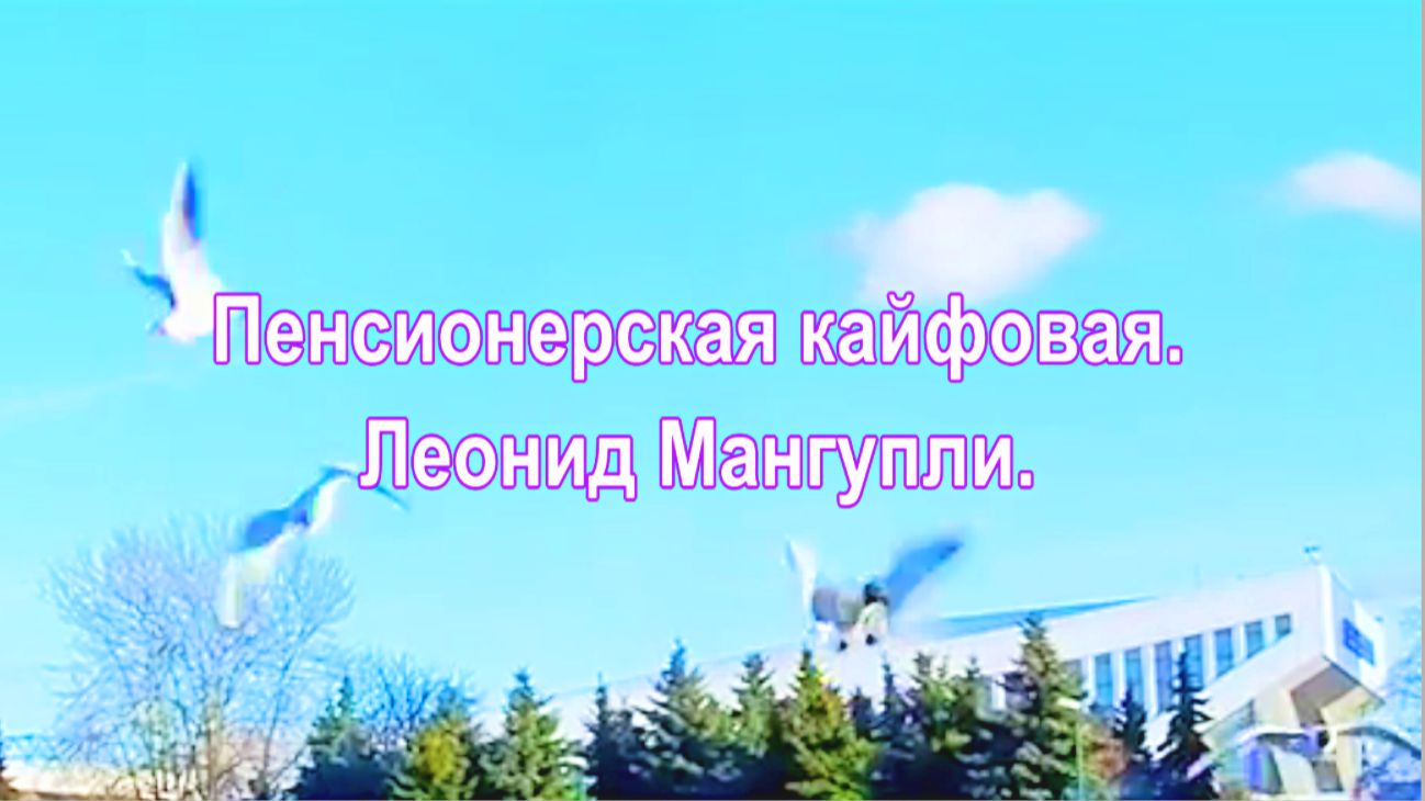 Пенсионерская кайфовая. Леонид Мангупли.
