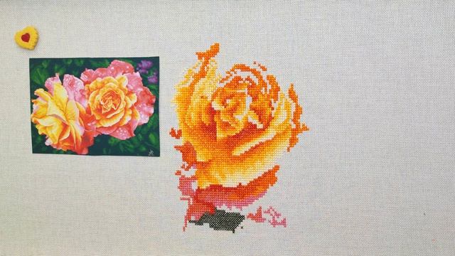 Вышивальная неделька№17/2024 Очень много крестиков! И долгожданные старты #вышивкакрестиком #вышивка