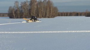 Снегоход Irbis Tungus 500 на охоте (Ирбис Тунгус)