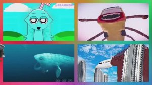 БИТВА ГИГАНТОВ! 🏆 БЛУП ПРОТИВ ИНФЕКТЕД СКАЙ И ПАРОВОЗ ПРОТИВ СПРУНКИ! КТО ПОБЕДИТ? МУЛЬТИК