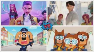 ШЕРИФ ЛАБРАДОР против ОХОТНИКОВ НА ДЕМОНОВ! 👮♂️🐶 КТО САМЫЙ ОТВАЖНЫЙ? ЭПИЧНЫЙ МУЛЬТИК-БАТТЛ