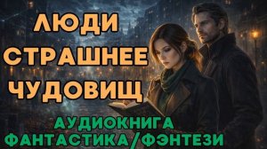 АУДИОКНИГА ФАНТАСТИКА/ФЭНТЕЗИ: ЛЮДИ СТРАШНЕЕ ЧУДОВИЩ СЛУШАТЬ