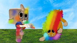 КРАСИМ ШЕРСТЬ ЯРНАБИ | Melon Sandbox | #Goobel roblox