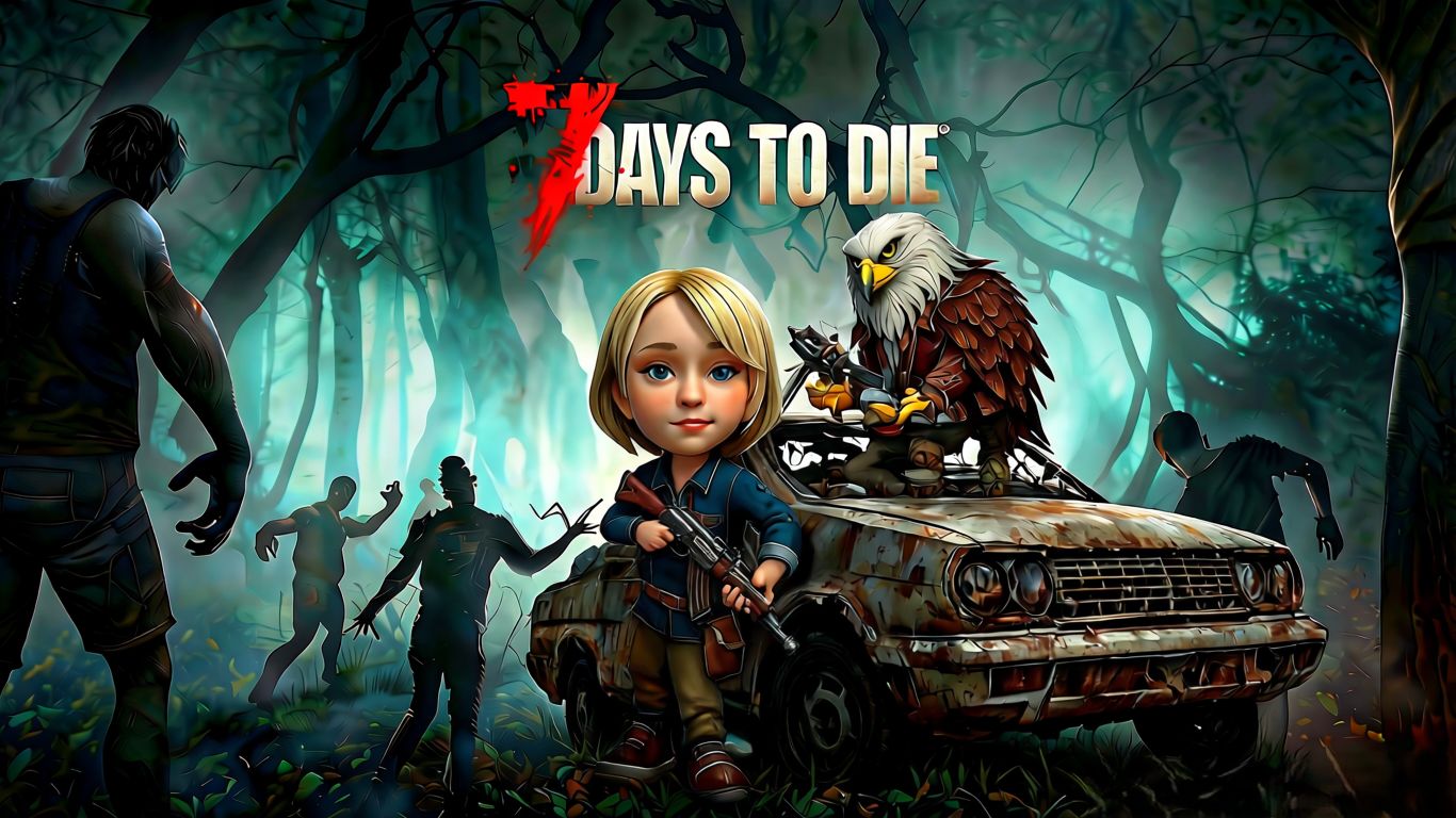 7 days to die \ #24 Залутываем сельские домики
