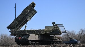 «Бук-М3» сбил реактивный снаряд украинских боевиков. Лучшее видео из зоны СВО