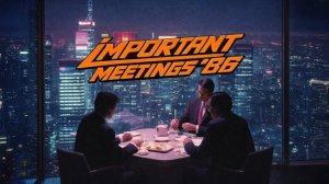 Important Meetings '86