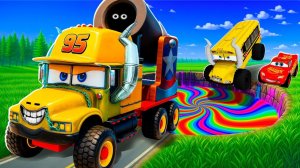 Мультики про машинки - Большие машины - Тяжелые грузовики - Сборник - Мультики для детей