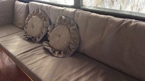 Как сшить круглую подушку-сидушку на стул или в беседку