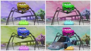 МОЛНИЯ МАКВИН И 4 МАГИЧЕСКИХ ЦВЕТА! 🌈🚗 КТО САМЫЙ БЫСТРЫЙ ГЕРОЙ? ВЕСЕЛЫЙ МУЛЬТИК-ТАНЕЦ