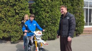 Поздравляем ребят с Ростовской области мотоцикл Гюрза М3 т:89612934363 с 10.00 до 20.00