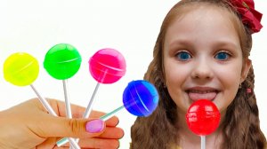 Детская песенка - Вкусные цветные конфетки