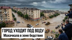 Подтопления в Махачкале из-за паводков — детали