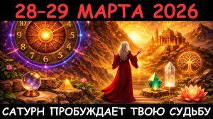 ВНИМАНИЕ!🔊 28–29 МАРТА: То, что происходит раз в 29 лет, приходит прямо в вашу жизнь💖