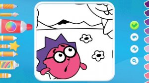 Edujoy Смешарики Раскраски и Конкурсы Акварельные Краски Игра 2026