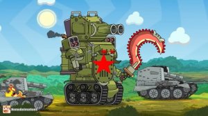 Замес при эвакуации - Мультики про танки