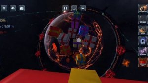 Разрушаю планеты в игре Solar Smash