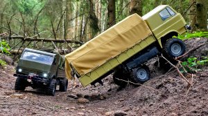 ПОДВЕСКА Татры в ХЛАМ ! 😮... Камаз оказался надежнее. RC OFFroad 4x4