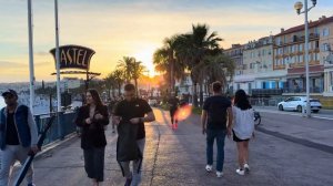 Ницца французская Ривьера атмосфера отдыха и прогулка по живописным местам ✨