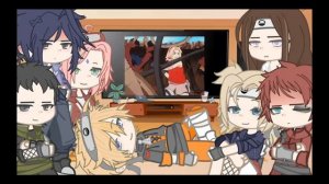 "Наруто" Реакция Друзей Наруто На Эдиты ВИДЕО НЕ МОЕ