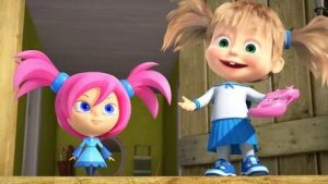 маша и медведь развлекательная и развивающая игра для детей мультфильм