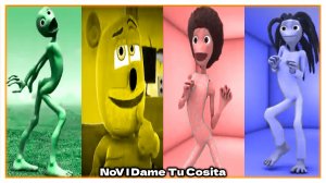 Зелёный Человек Танцует Dame Tu Cosita Music Video 2025 Гумибер и Сиреноголовый #91 в Tiles Hop