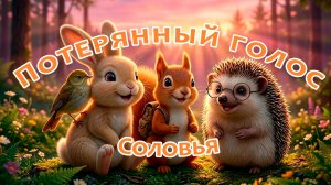 Потерянный голос Соловья | Поучительный мультик для детей | Добрая сказка для детей