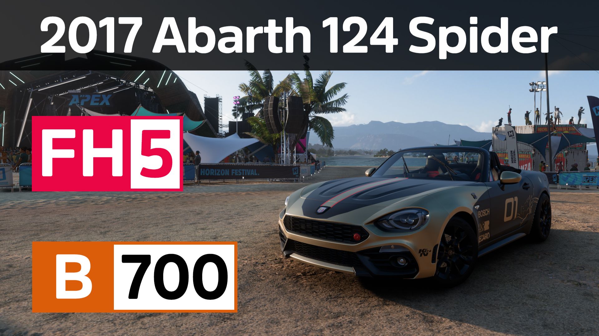 Forza Horizon 5 - 2017 Abarth 124 Spider, Race