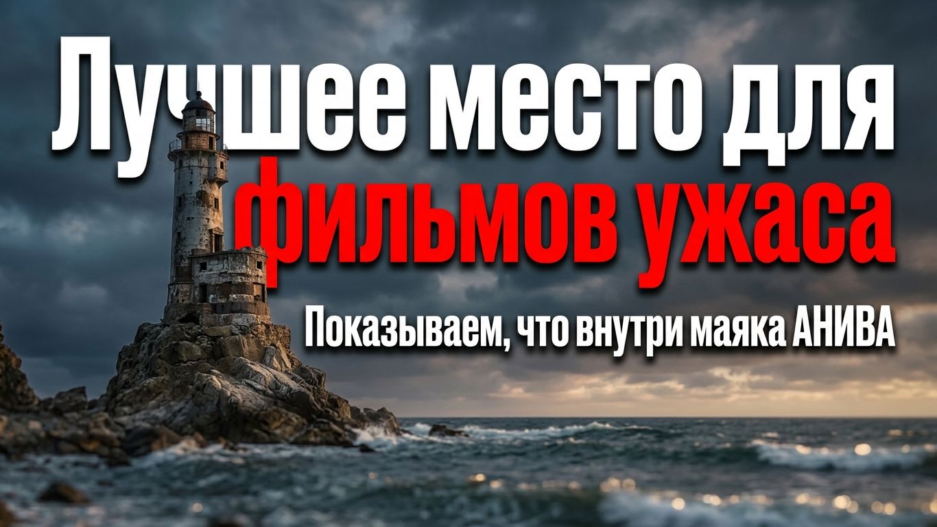 Внутри маяка Анива: такого мы не ожидали