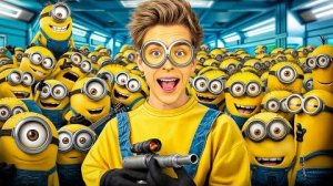 МИНЬОНЫ в Реальной Жизни ! в игре майнкрафт