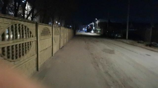 Улица Павлова ночью