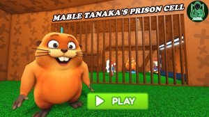 Побег Мэйбл Танаки из тюрьмы! Игровой процесс в Obby #roblox #Обби