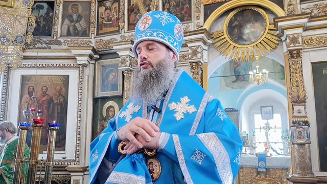 Проповедь епископа Гавриила в день Похвалы Богородицы в Орле