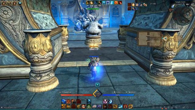 Omni TERA inst raid walkthrough №13 Balder Temple