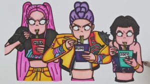 Раскраска KPOP 😍 Видео для Детей