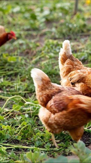 Веселые курицы на ферме #курицы #ферма #животные