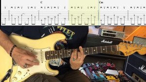 10 КАНОНИЧНЫХ РИФФОВ на Электрогитаре ч2. Уроки Гитары. Ноты и табы Электрогитары Guillaume Vrac