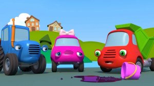 Синий Трактор развивающая и развелакательная игра для детей ( мультфильм )