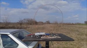 Полевые испытания радиоперговорног устройства.