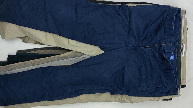 Штаны мужские хлопок  секонд оптом 5 пак