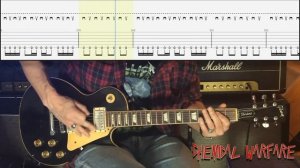 10 КАНОНИЧНЫХ РИФФОВ Slayer на Электрогитаре. Уроки Гитары. Ноты и табы Электрогитары Guillaume Vrac