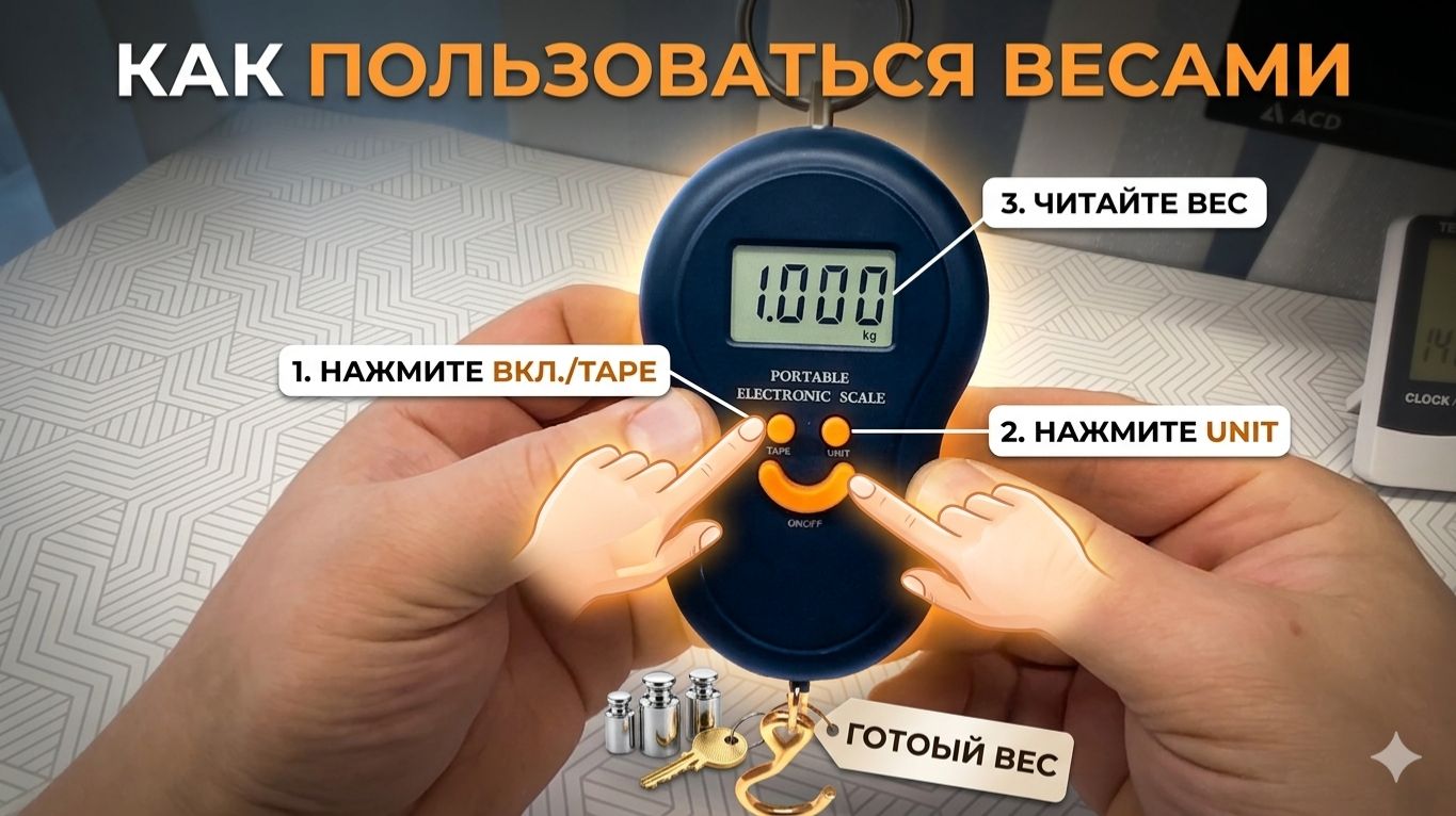 Как Пользоваться Весами