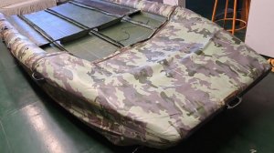 Ремонт плота от аэролодки.