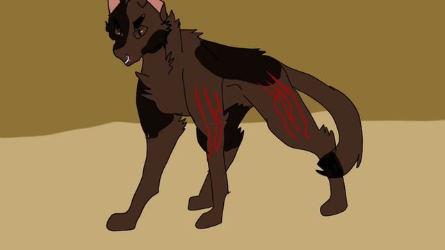 Луногривка\Короглаз\Луносветик/||Коты-воители||Луносветик КВ|| !Fake blood!