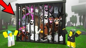 Поймайте ВСЕХ ЖИВОТНЫХ в БОЛЬШОЙ КЛЕТКЕ в игре «99 ночей в лесу» Анимация