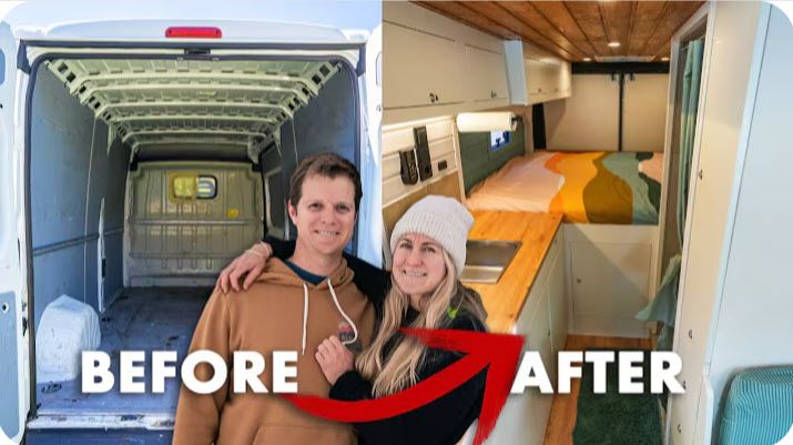 ТАЙМЛАПС полной сборки | Mercedes Sprinter → роскошный кемпер: полная сборка в замедленной съёмке