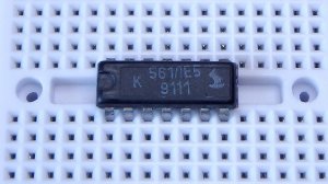 Одновибратор на К561ЛЕ5.