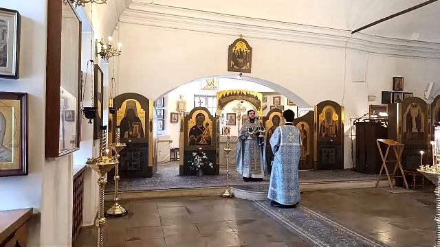 Суббота Акафиста. Похвала Пресвятой Богородицы.  Прямая трансляция.