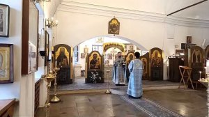 Суббота Акафиста. Похвала Пресвятой Богородицы.  Прямая трансляция.